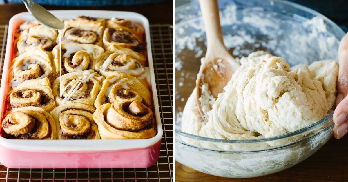 No-Yeast Cinnamon Rolls