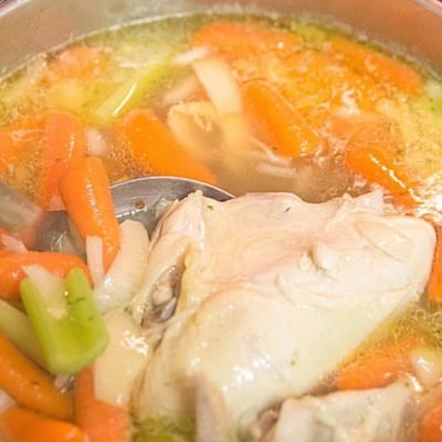 old fashioned chicken soup