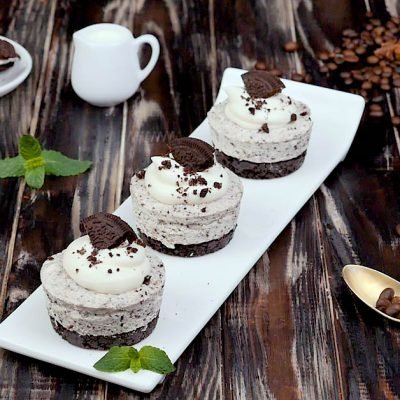 oreo mini cheesecakes