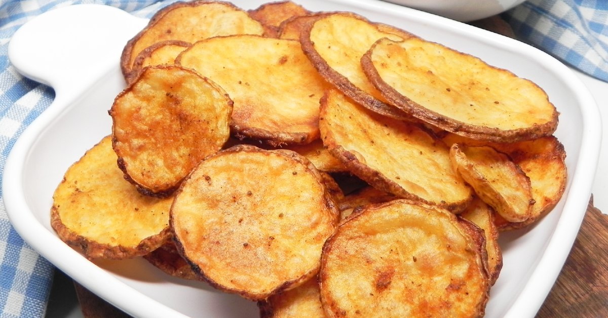 Oven-Baked Potato Slices