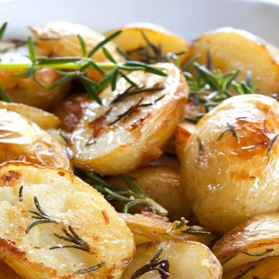 oven-roasted new potatoes