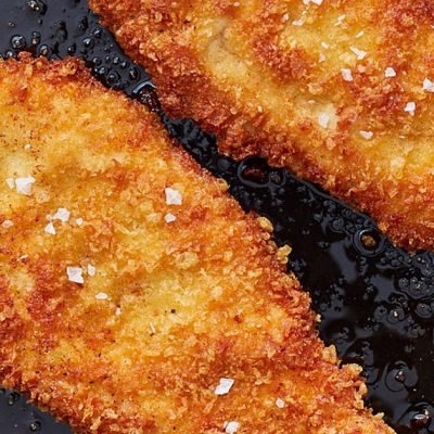 pan-fried chicken cutlets