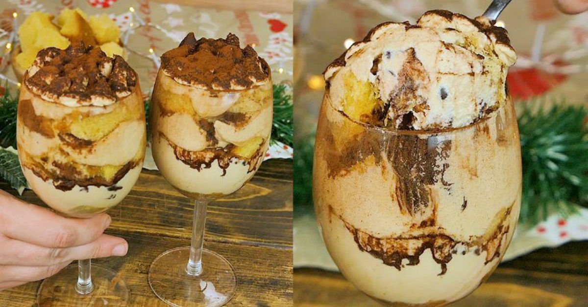 Tiramisu With Pandoro Cake