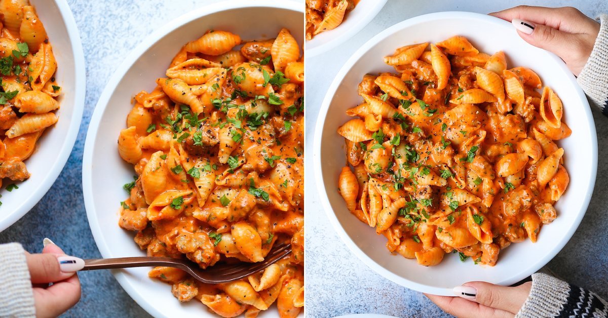 Pasta With Cream Sauce