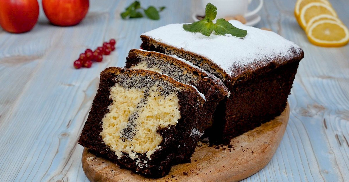 Poppy Seed Coconut Bread