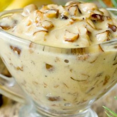 porcini mushroom sauce