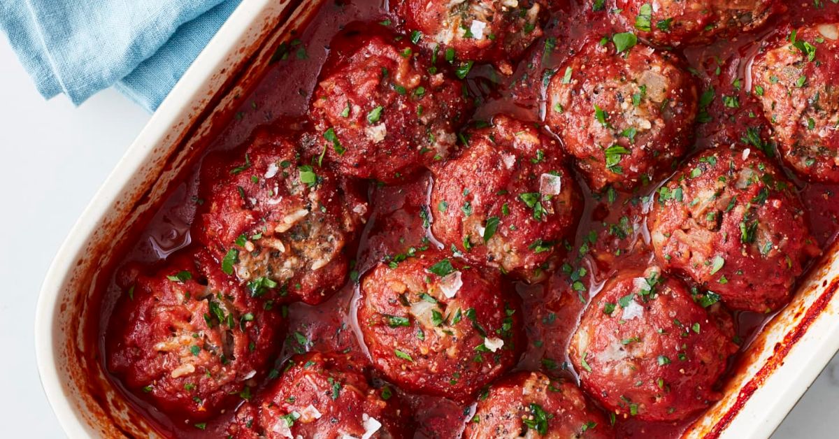 Old-Fashioned Porcupine Meatballs