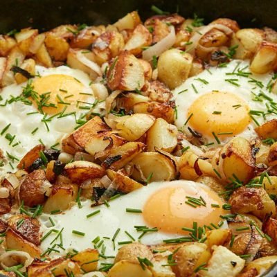 potato and egg skillet
