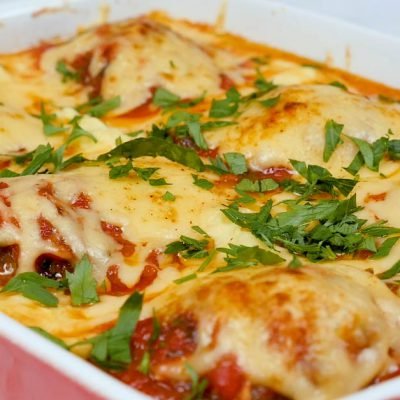 potato casserole with meatballs