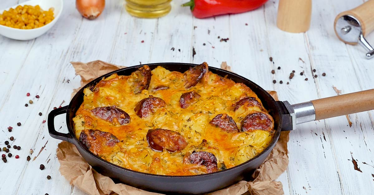 Potato Casserole With Sausage
