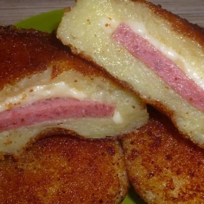 potato cordon bleu