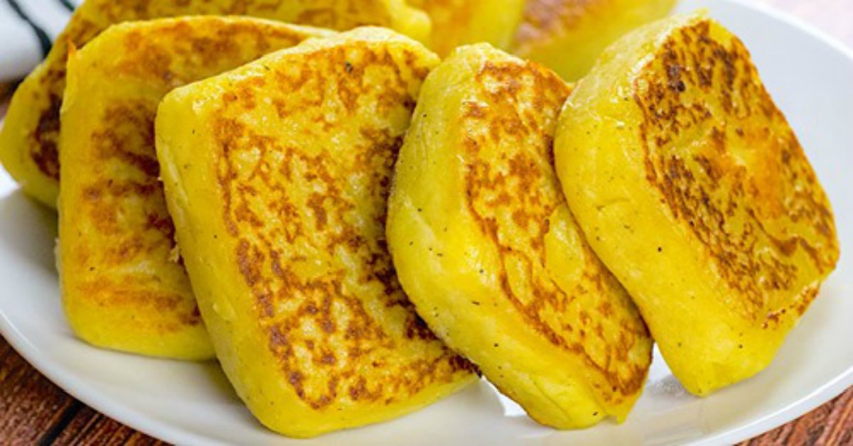 Potato Fritters With Cheese