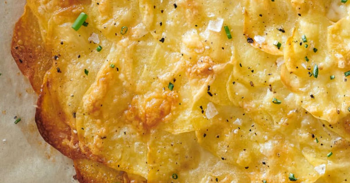 Cheesy Potato Galette