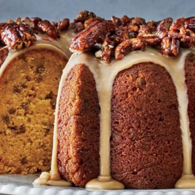 pumpkin-spice bundt cake