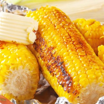 roasted corn in the oven
