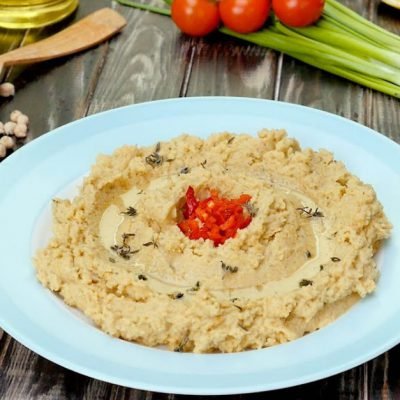 roasted garlic hummus