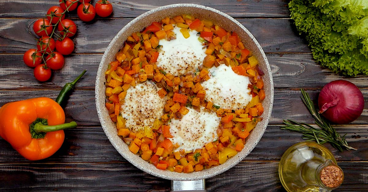 Shakshuka With Sweet Potatoes