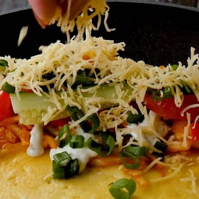 shawarma omelet