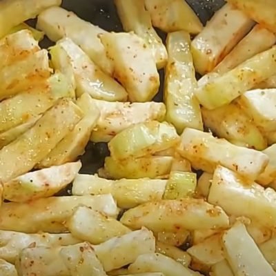 skillet fried squash