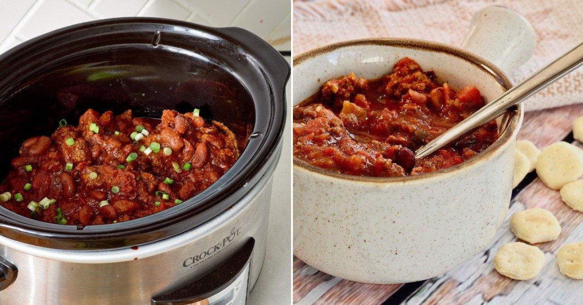 Slow Cooker Beef Chili