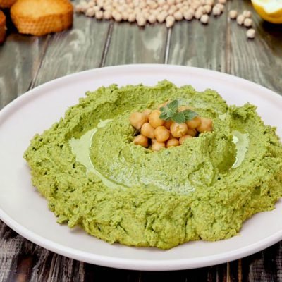 spinach and feta hummus