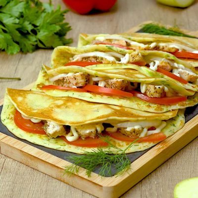 squash pancakes