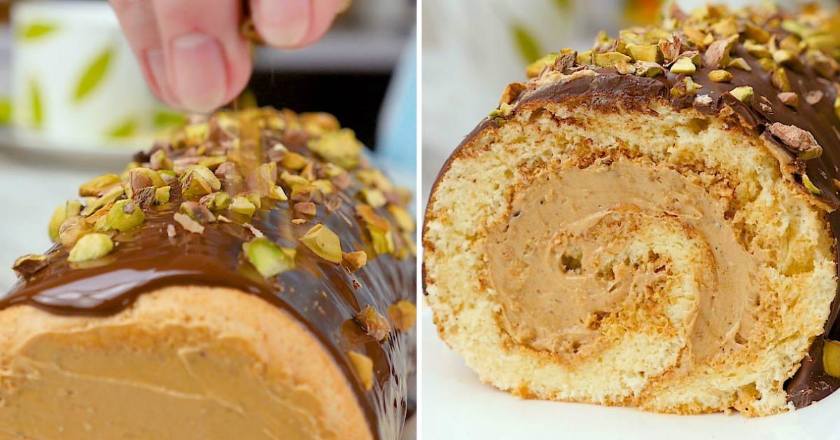 Swiss Roll With Halva