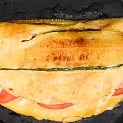 zucchini omelet
