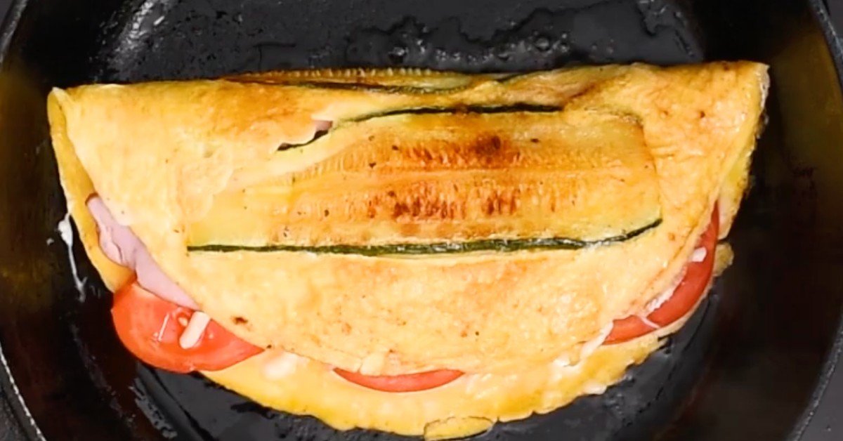 Zucchini Omelet